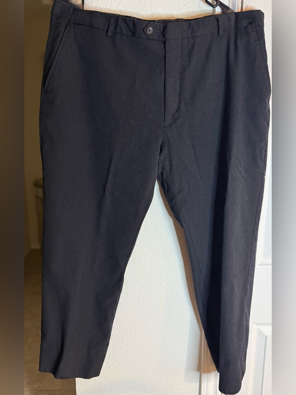 Pronto Uomo Black Men's Dress Pants